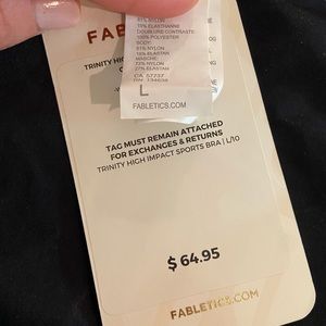 Fabletics Trinity High Impact Sports Bra